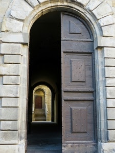 legno, arco, portoni, porta, archi, gradini, portone, scale, scala, prospettiva, porte, aperto, palazzo, mattoni, anta, scalinata, rettangoli
